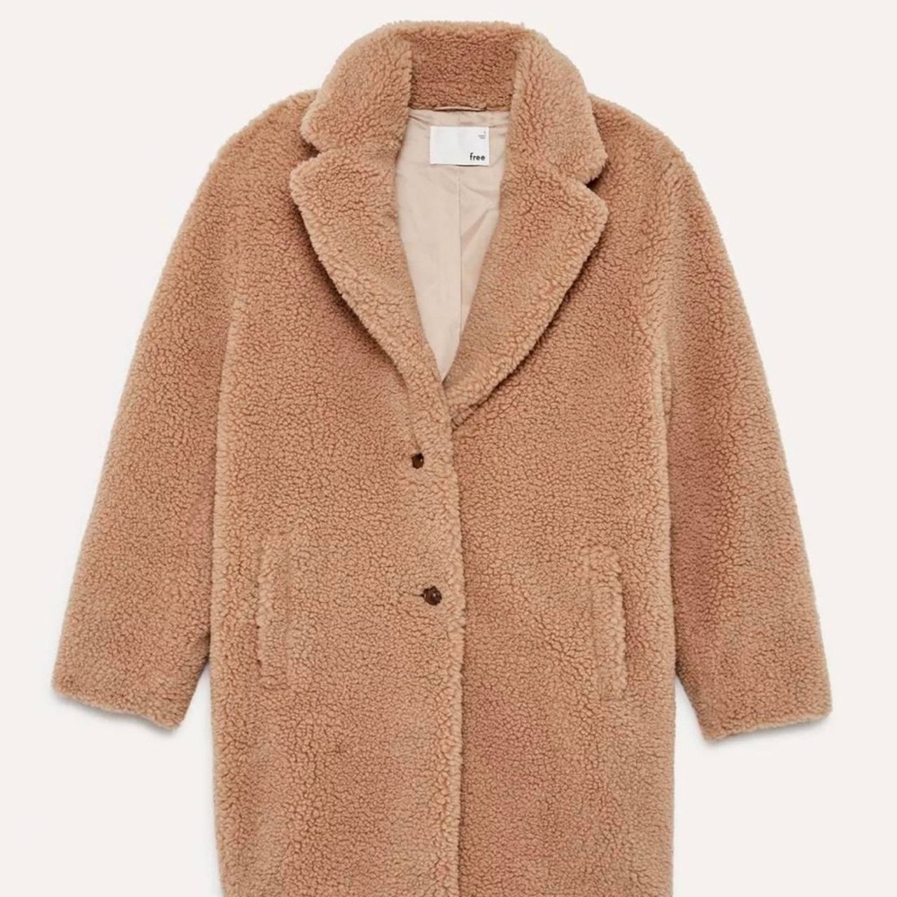 Wilfred Free Camel Teddy Jacket